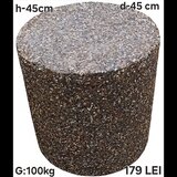 Banci si scaune din beton (cu elemente din lemn) diverse modele si dimensiu